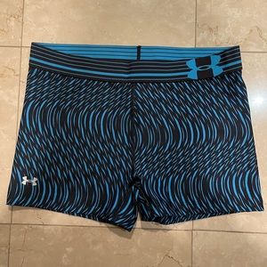 Under Armour black and blue short